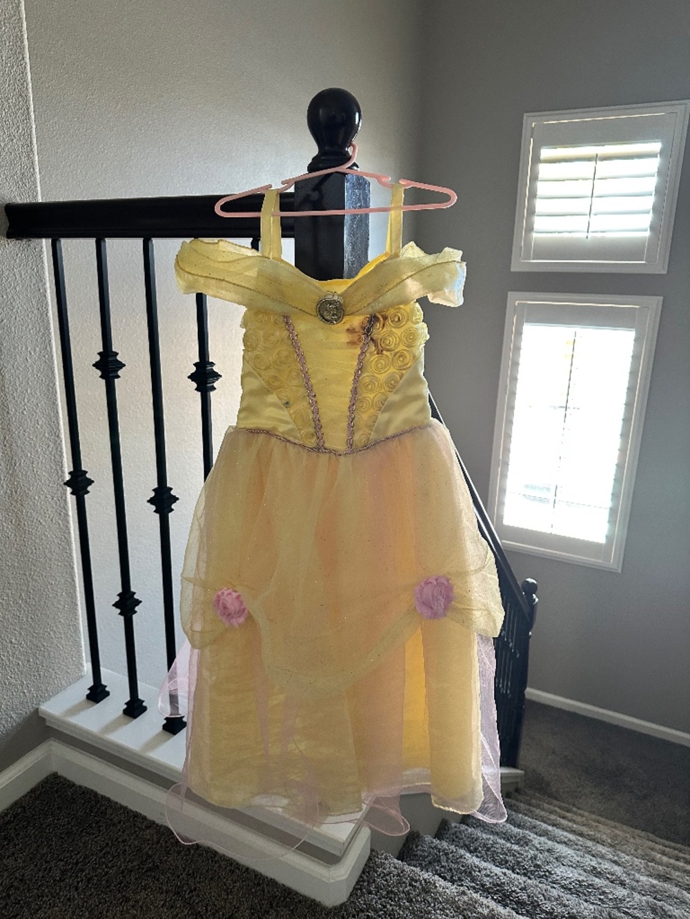 Disney Princess Belle Dress for girls size 5/6